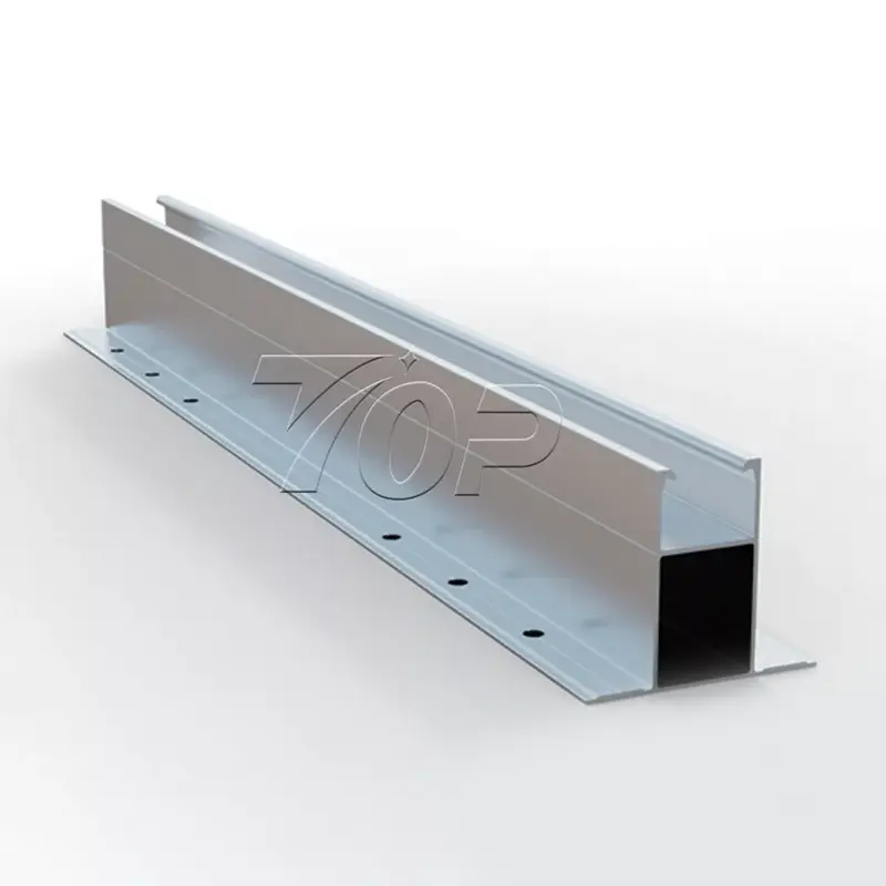 Sistem MiniRail pentru solar pentru acoperiș metalic trapezoidal