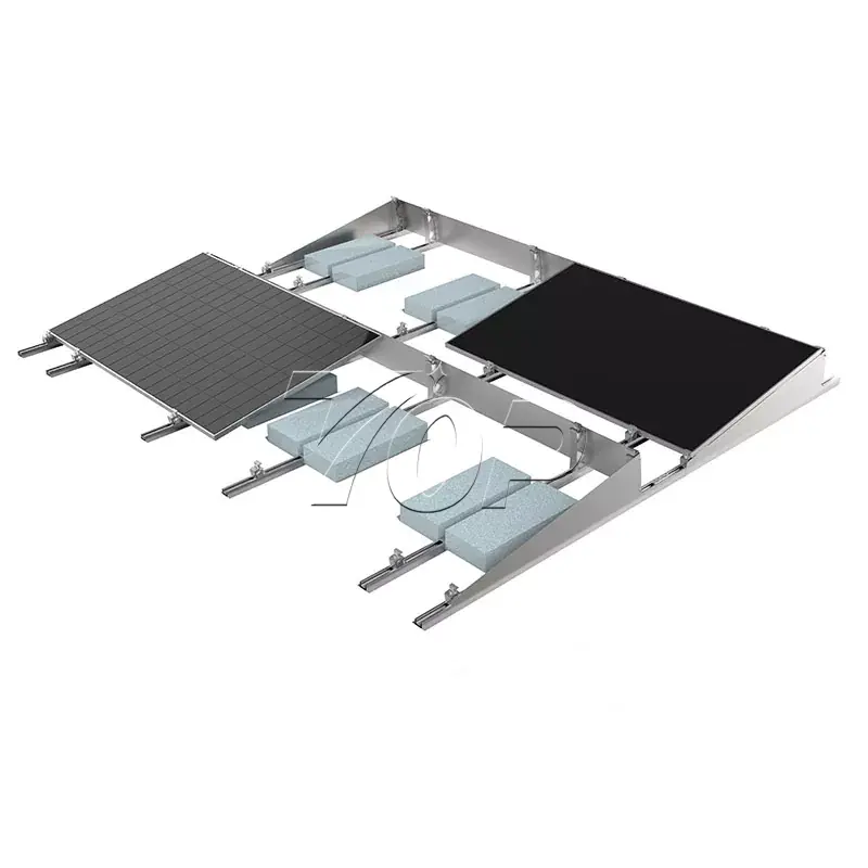 Suporturi solare pentru acoperișuri plate
