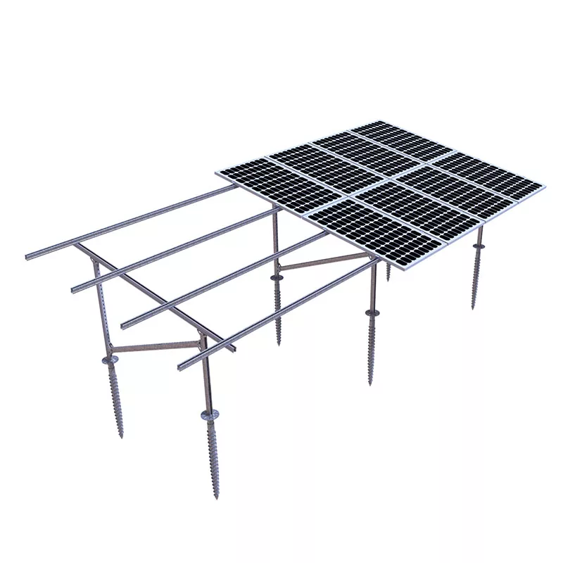 Panouri solare pe pământ